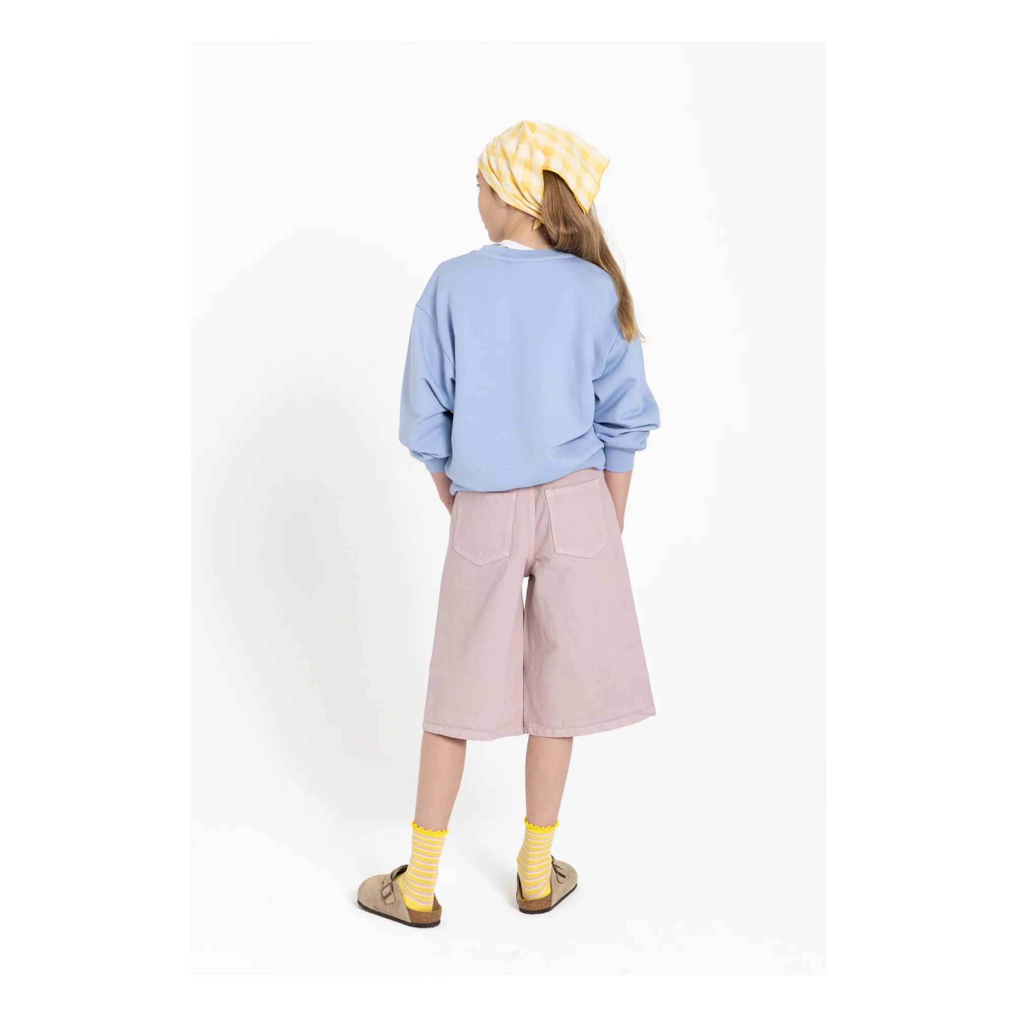 Sweat Maia Coton Bio | Bleu pâle- Image produit n°8
