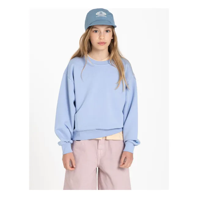 Sudadera Maia de algodón orgánico | Azul Pálido