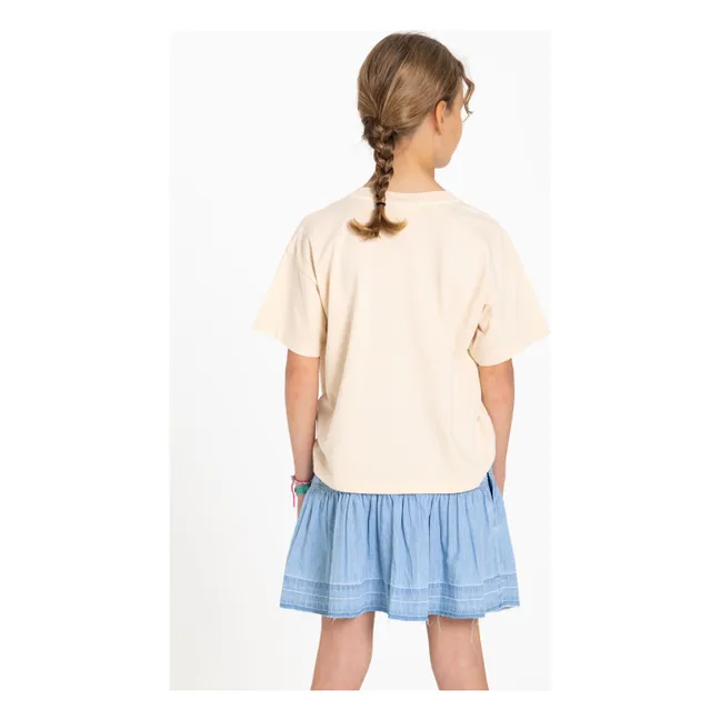 T-shirt Luna Cheval Coton Bio | Crème