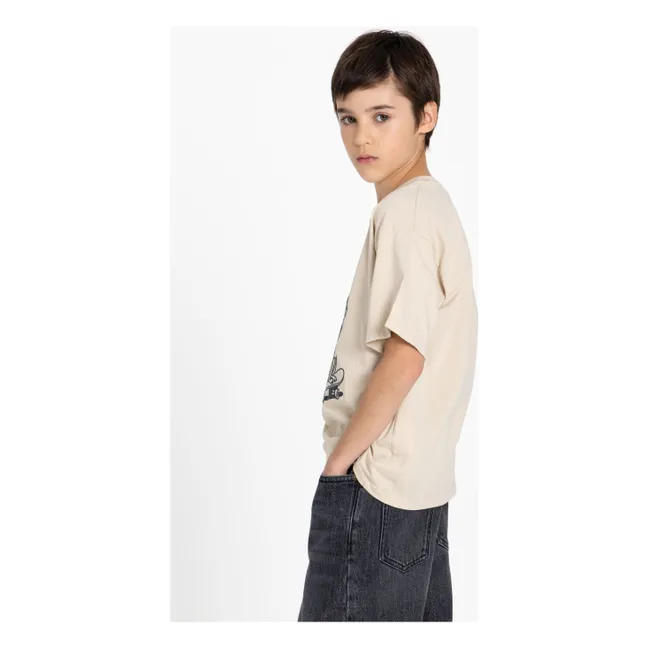 T-shirt Finn Coton Bio | Beige