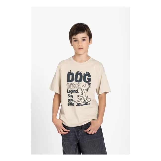 T-shirt Finn Coton Bio | Beige
