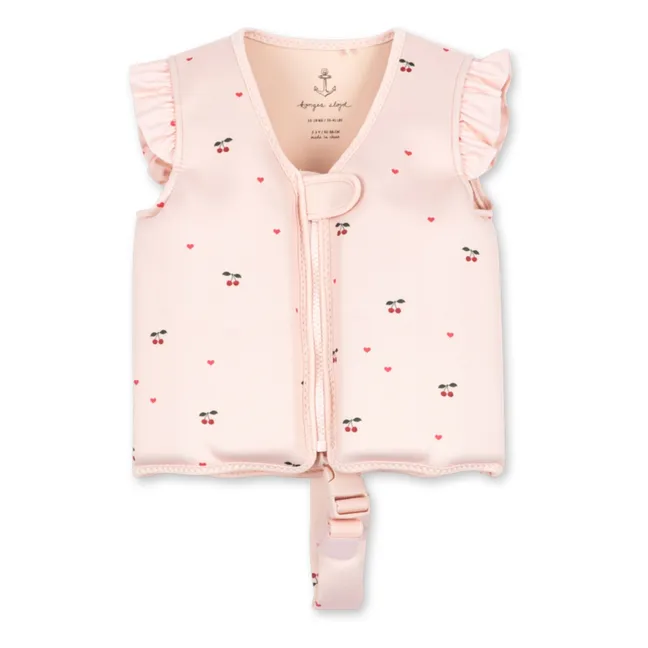 Gilet de natation Cherry Cœur | Rose