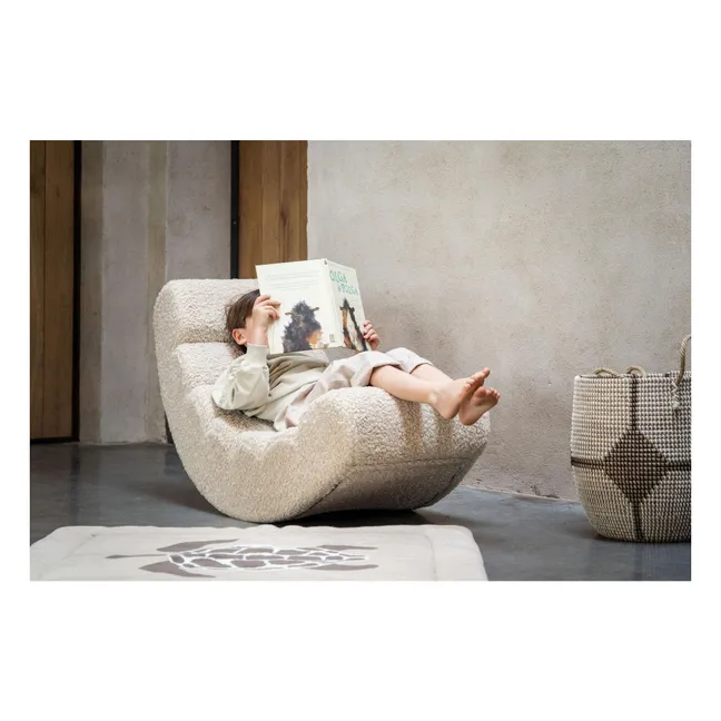 Fauteuil enfant banane | Beige