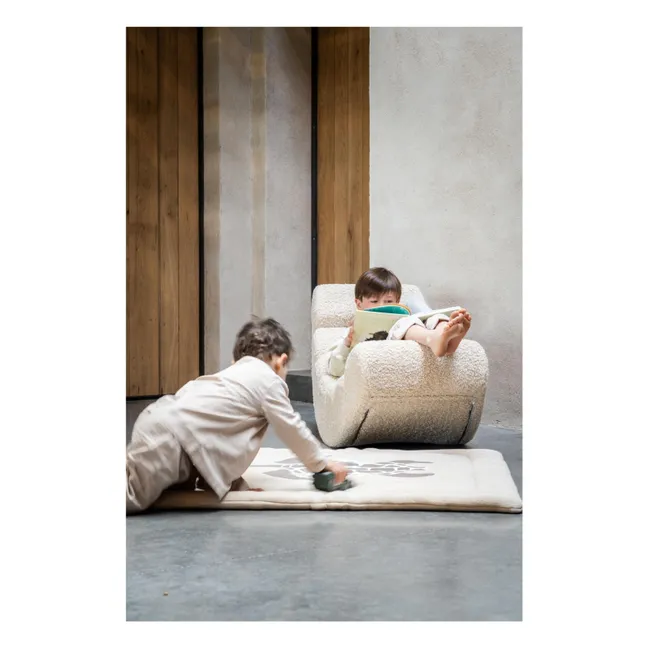 Fauteuil enfant banane | Beige