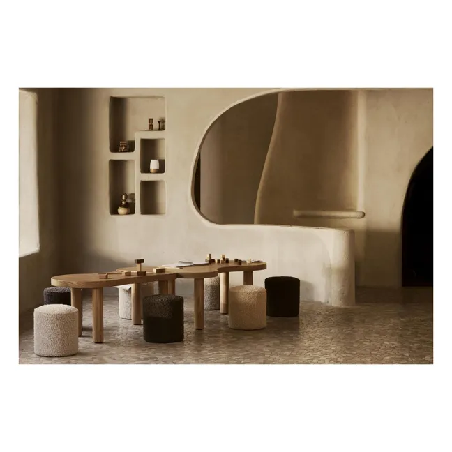 Children's ottoman | Brown