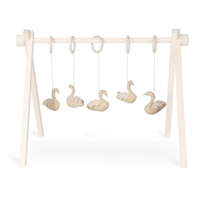 Juego de juguetes arco de cisnes