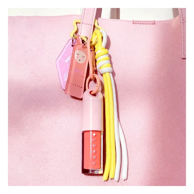 Llavero brillo de labios Lady Bunny | Rosa