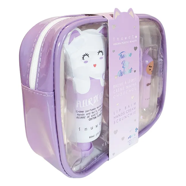 Lily pencil case | Purple