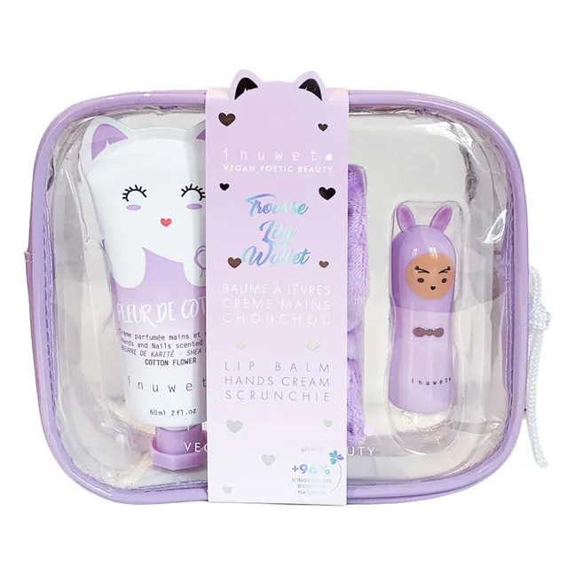 Lily pencil case | Purple