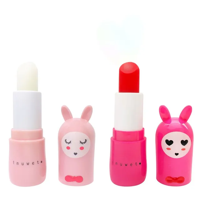 Duo baumes à lèvres Bloom - fraise et cerise