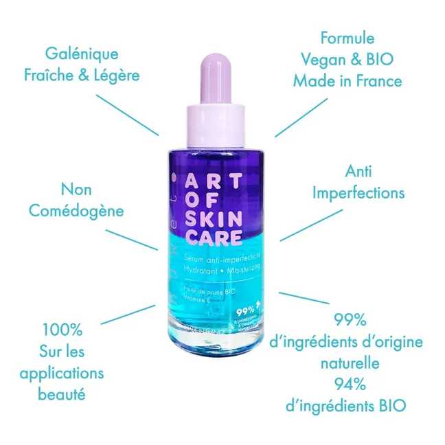 Sérum facial hidratante bio anti-imperfecciones