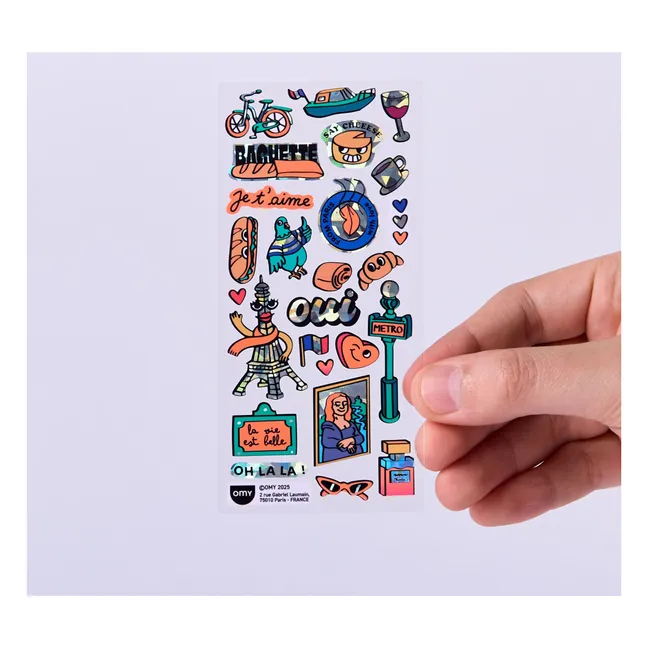Stickers Iconic Paris