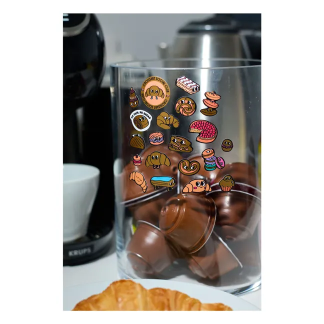 Stickers Iconic Croissant Léon