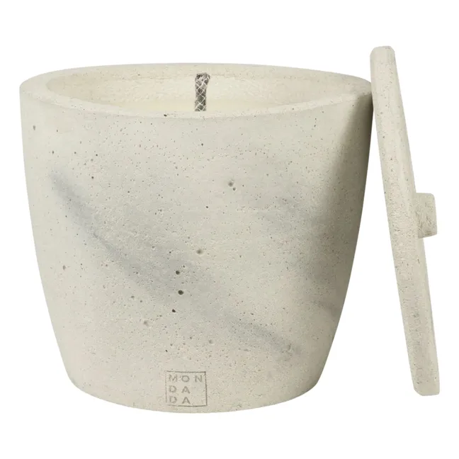 Vela de exterior Urban Garden con tapa, fragancia neutra | Gris