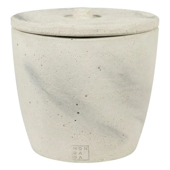 Vela de exterior Urban Garden con tapa, fragancia neutra | Gris