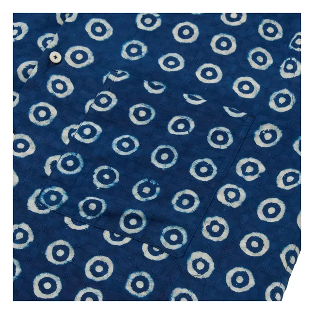Chemise Camper Block | Indigo