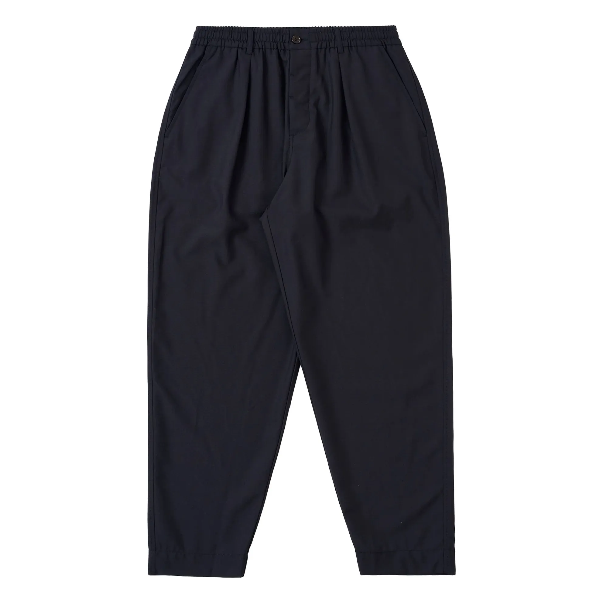 Pantalon Plissé Tropical Suiting | Bleu foncé- Image produit n°0