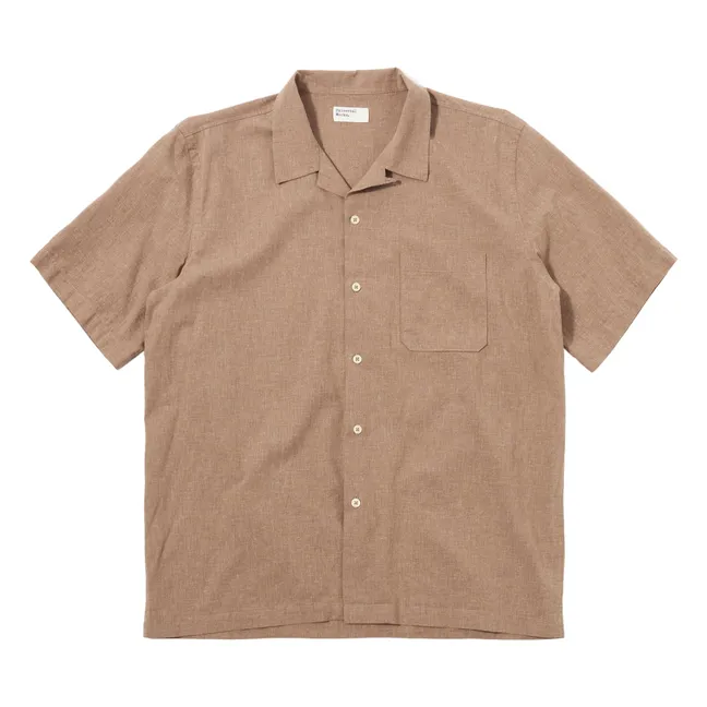 Chemise Road Sido Lin | Marron