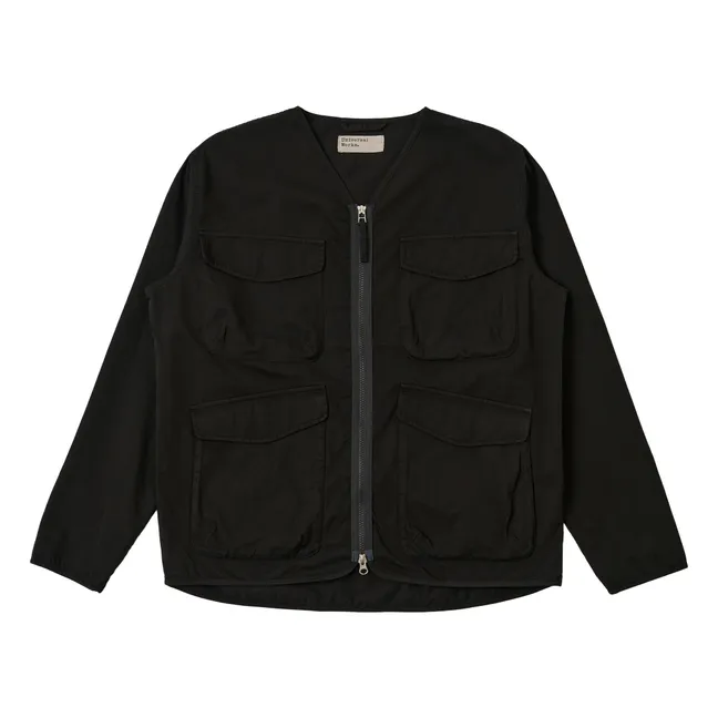 Chaqueta de algodón Glider | Negro