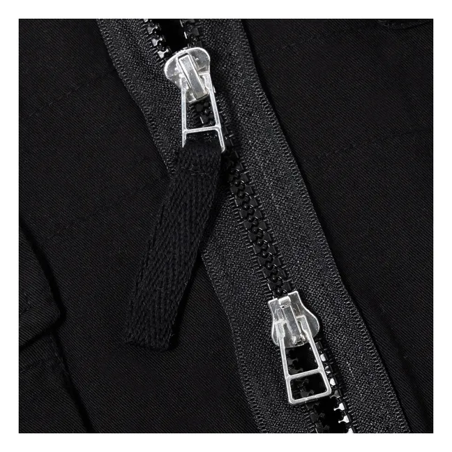 Chaqueta de algodón Glider | Negro