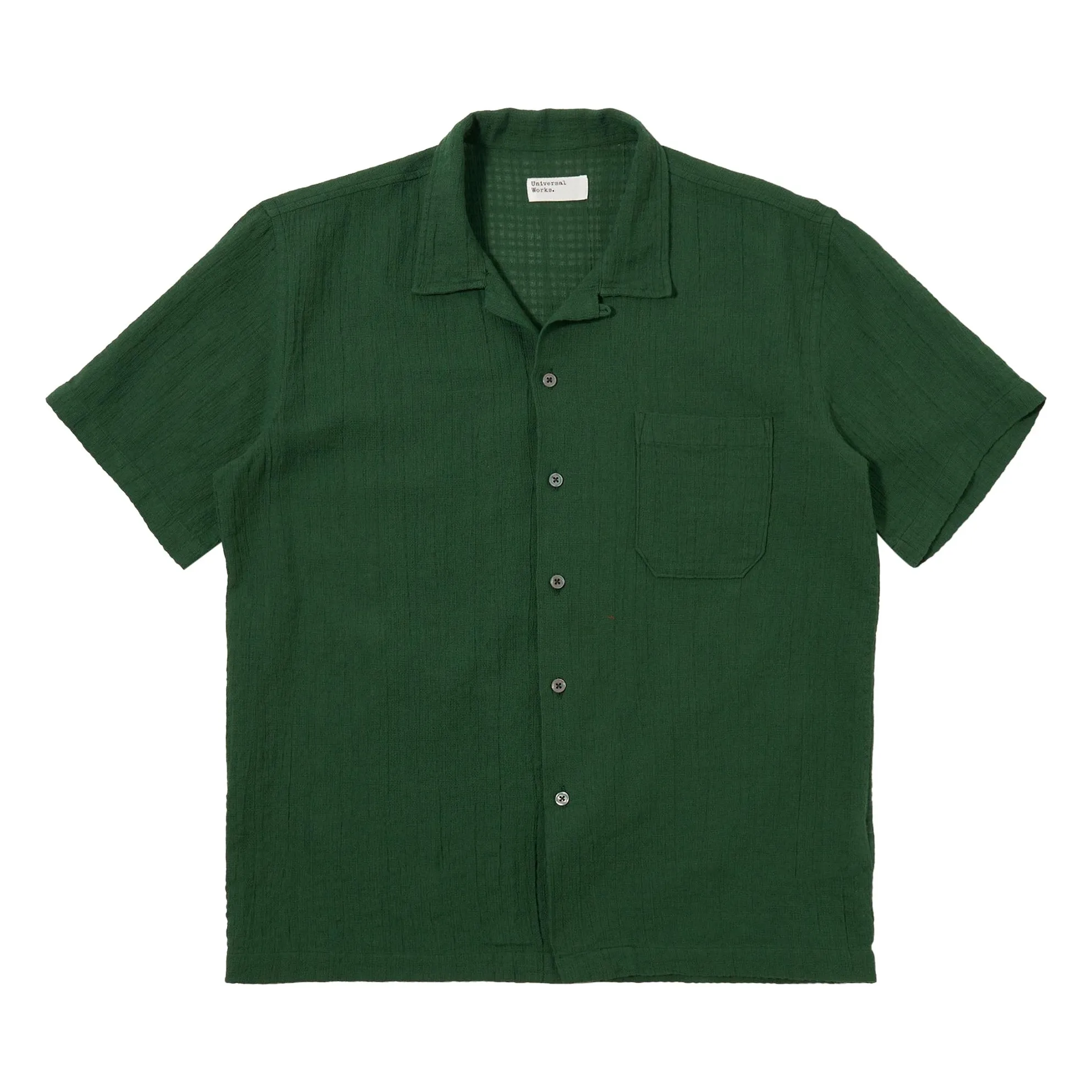 Chemise Road Coton | Vert- Image produit n°0