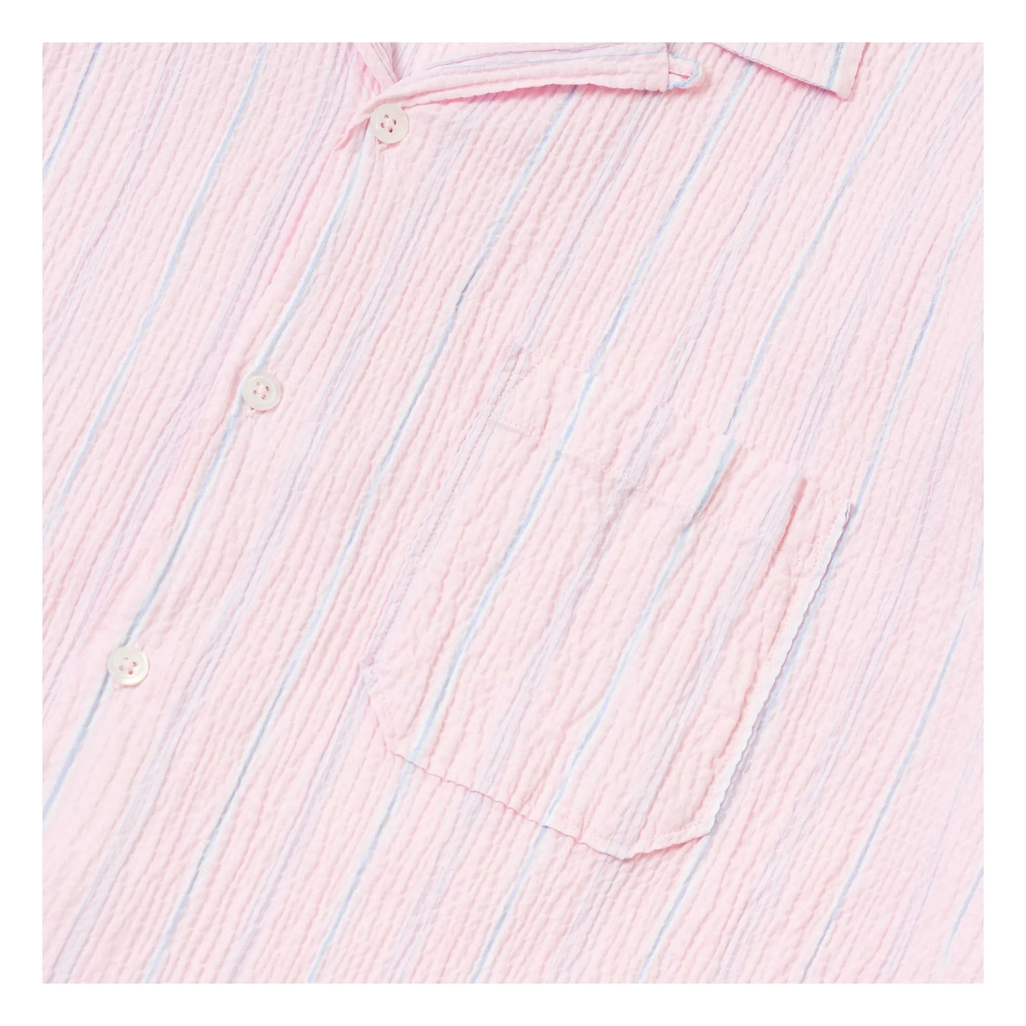 Chemise Rayée Road | Rose- Image produit n°4