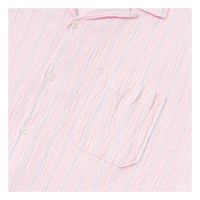 Camisa de carretera a rayas | Rosa