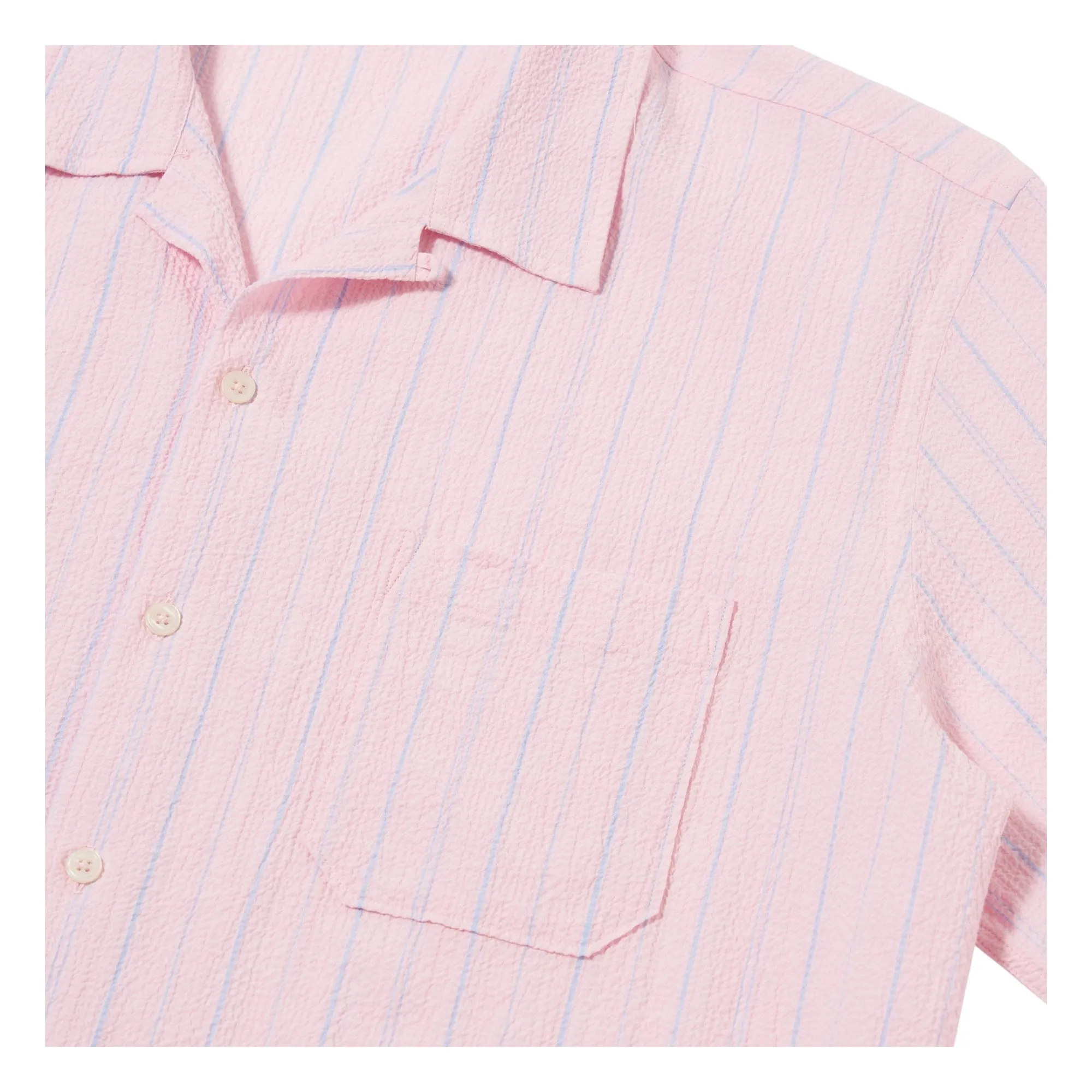 Chemise Rayée Road | Rose- Image produit n°3