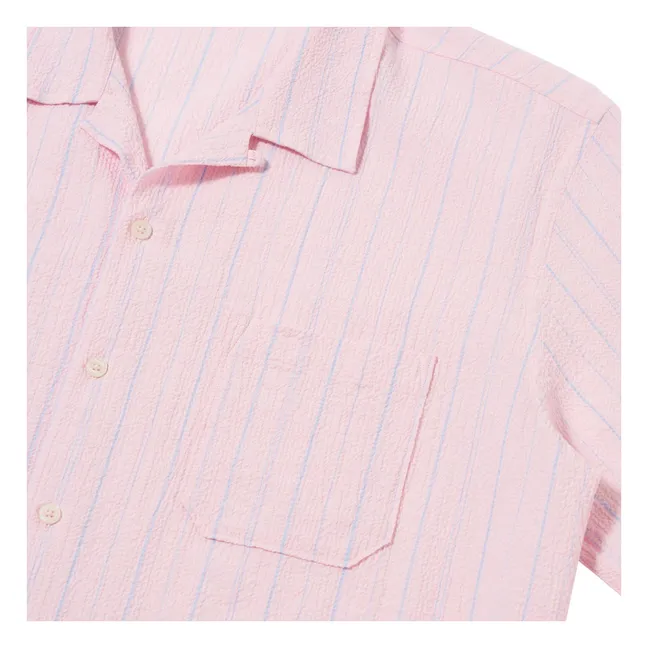 Camisa de carretera a rayas | Rosa