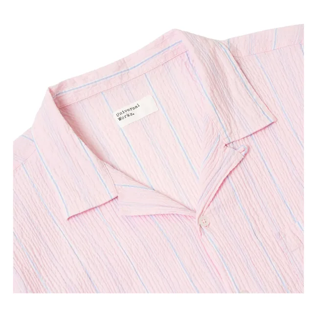 Camisa de carretera a rayas | Rosa