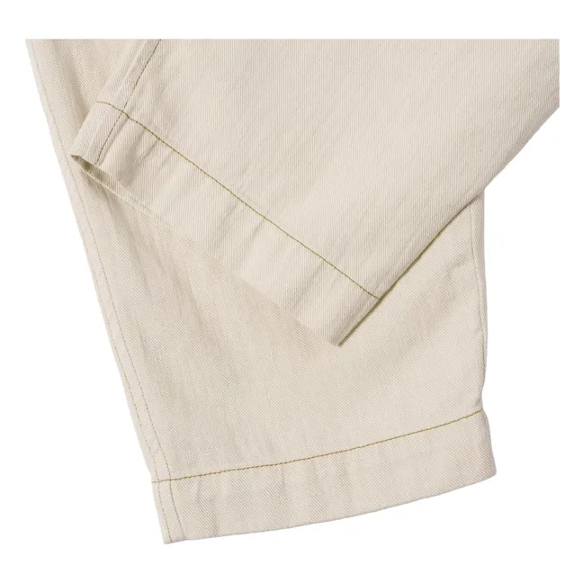 Pantalon Plissé Koko | Ecru