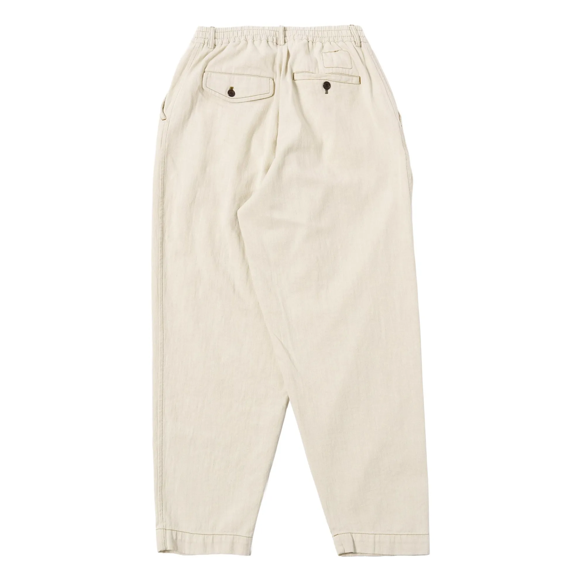 Pantalon Plissé Koko | Ecru- Image produit n°1