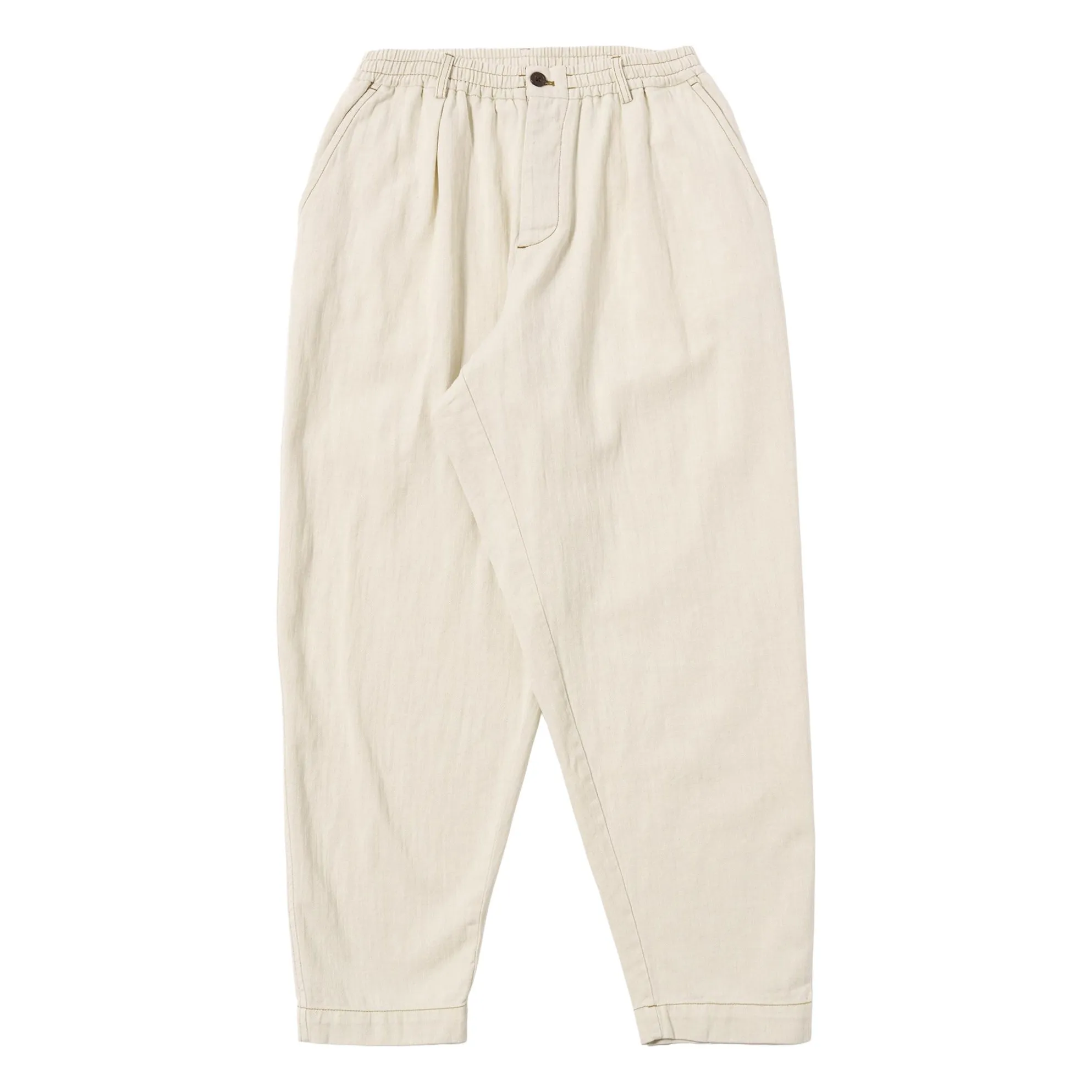 Pantalon Plissé Koko | Ecru- Image produit n°0