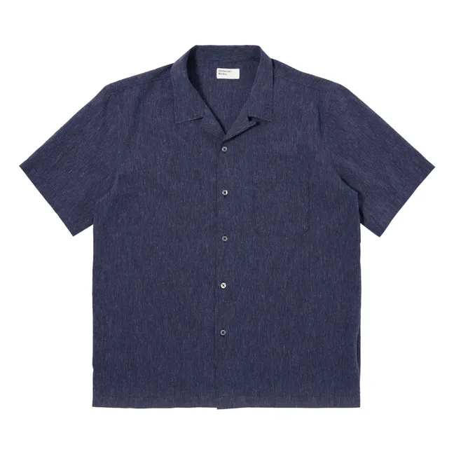 Chemise Road Sido Lin | Bleu marine