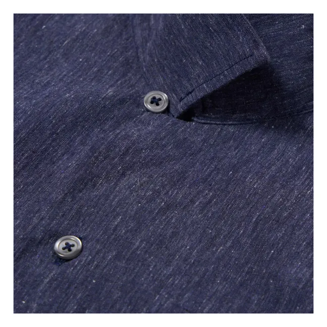 Chemise Road Sido Lin | Bleu marine