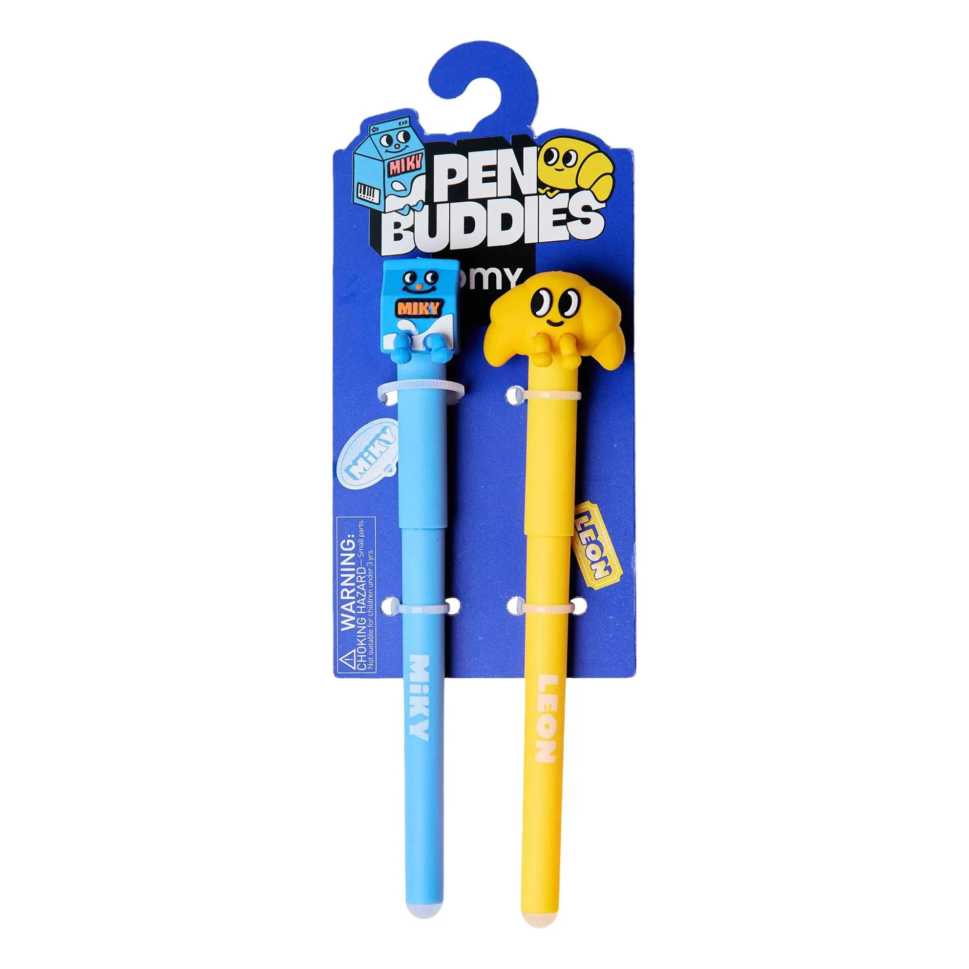 Omy Multicoloured Miky And Leon Pens