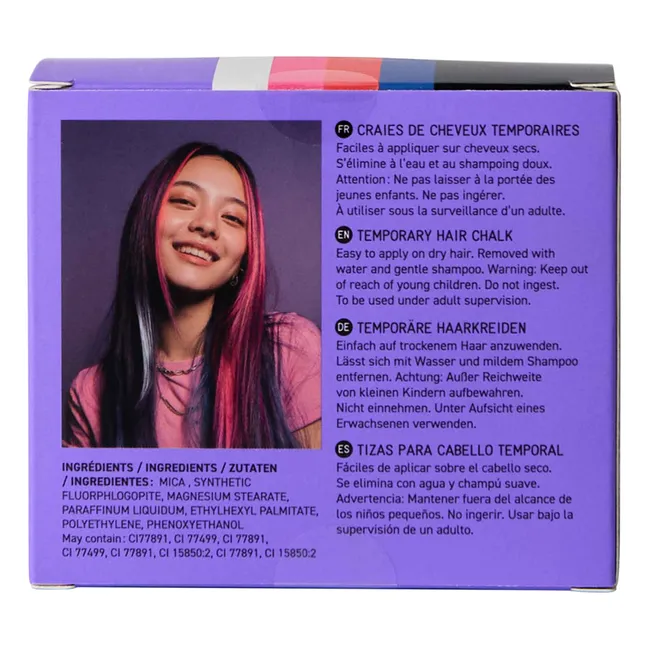 Craies de cheveux Wicked - Set de 6