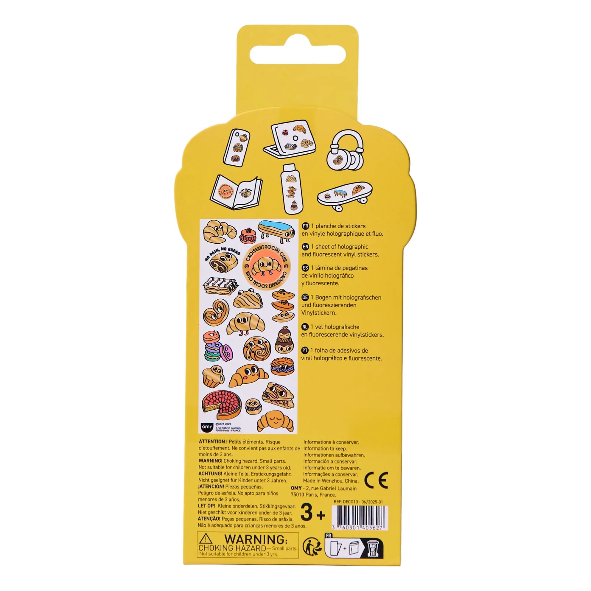 Stickers Iconic Croissant Léon- Image produit n°1