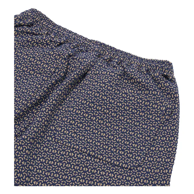 Pantalones cortos de algodón Konos | Azul