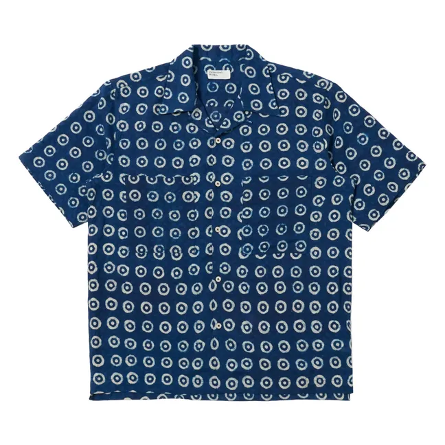 Chemise Camper Block | Indigo
