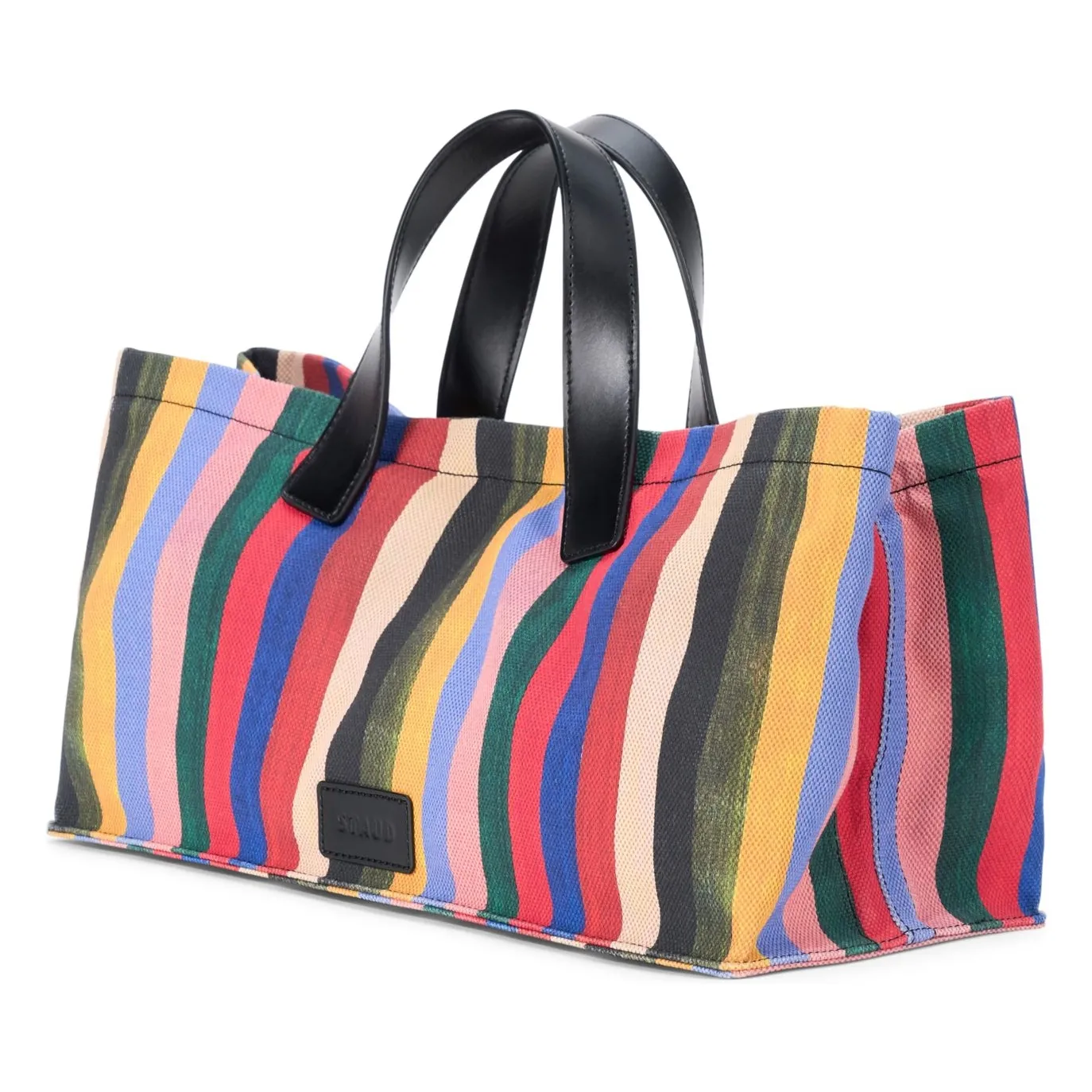 Cabas Port Cuir | Rouge- Image produit n°3