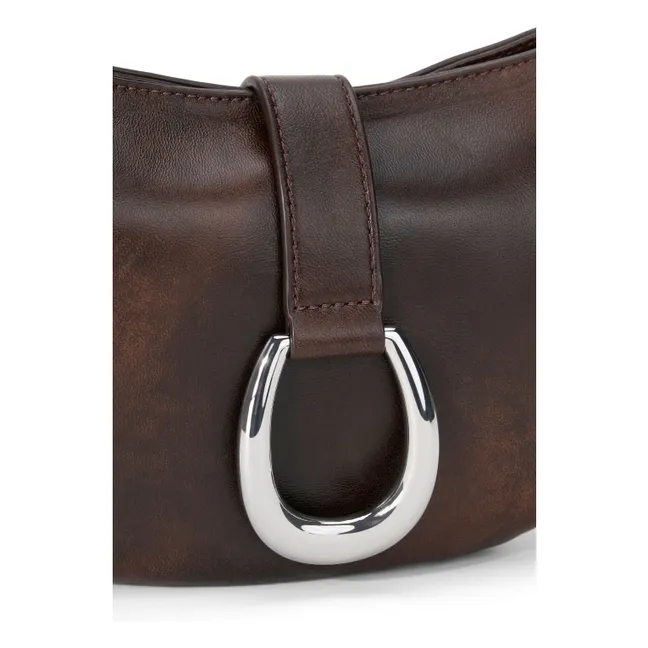 Sac Harlow Crescent Cuir | Café