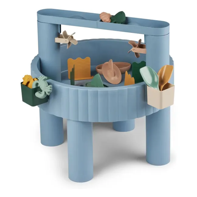 Sepp activity table | Beach blue/multi mix