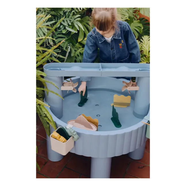 Sepp activity table | Beach blue/multi mix