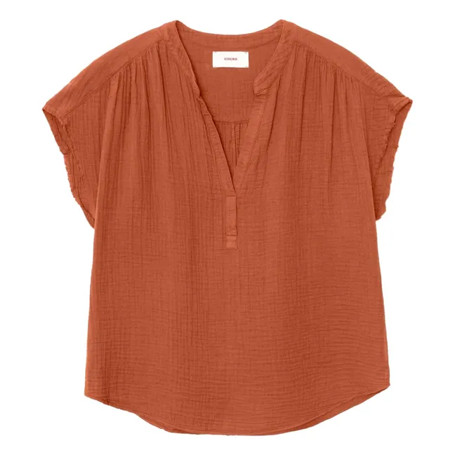 Blouse Kane Coton | Rouille