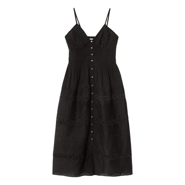 Joni Cotton Dress | Black
