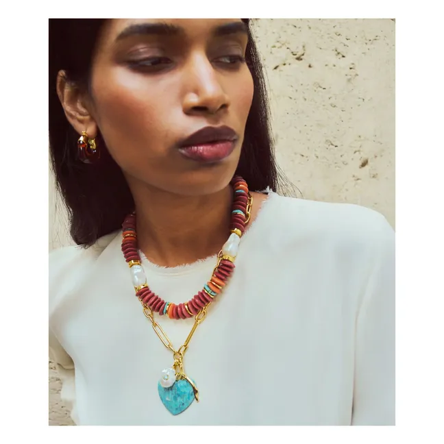 Collier Umi | Marron