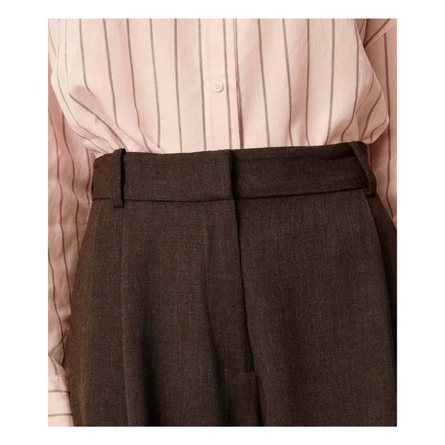 Pantalon Provenco | Marron foncé