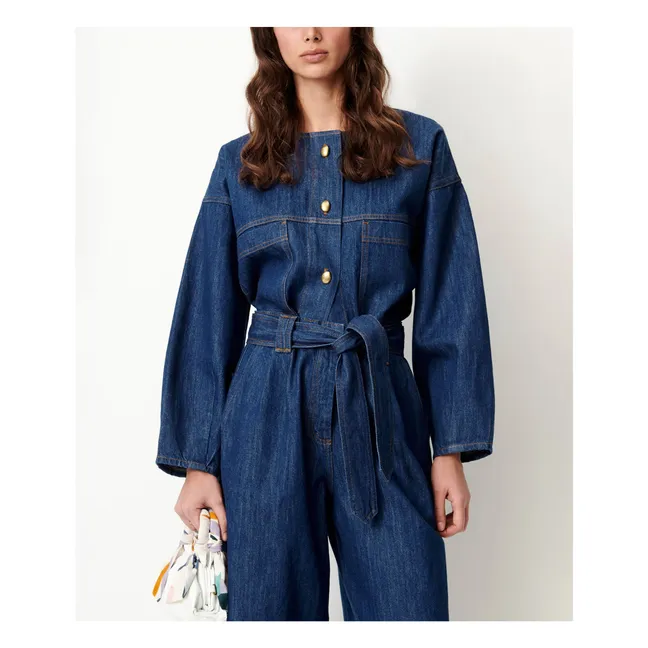Veste Almodiva Coton Bio | Bleu