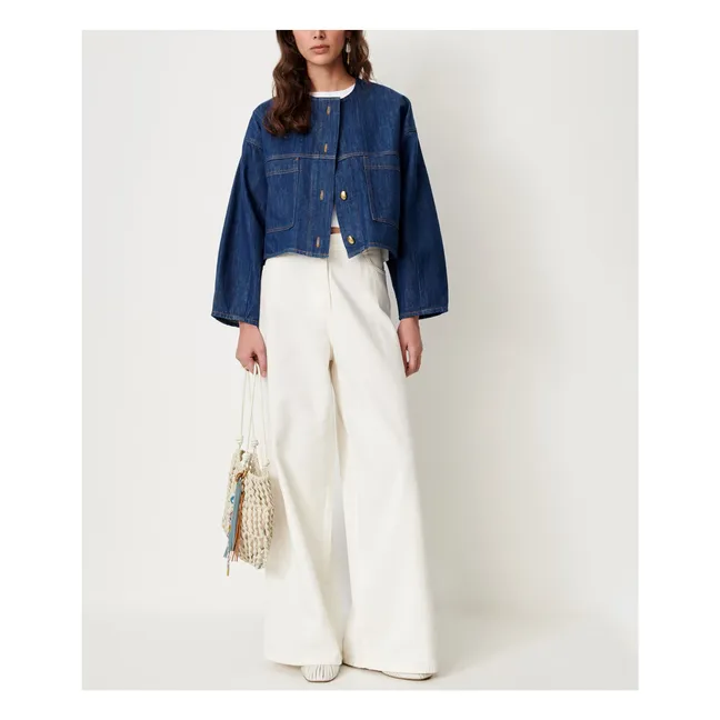 Veste Almodiva Coton Bio | Bleu